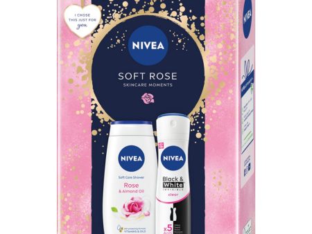 Soft Rose zestaw żel pod prysznic 250ml + antyperspirant spray 150ml Supply