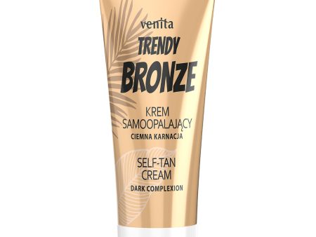 Trendy Bronze samoopalacz do twarzy i ciała Ciemna Karnacja 75g Sale