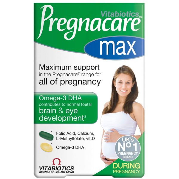 Pregnacare Max suplement diety dla kobiet w ciąży 84 tabletki kapsułki on Sale