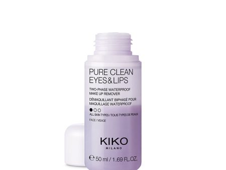 Pure Clean Eyes & Lips Mini dwufazowy płyn do demakijażu oczu i ust 50ml For Discount