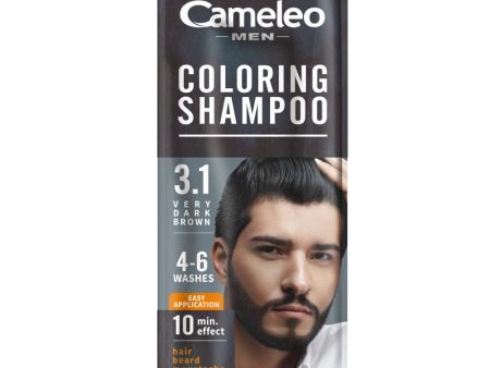 Men Coloring Shampoo szamponetka koloryzująca dla mężczyzn 3.1 Bardzo Ciemny Brąz 15ml Online now