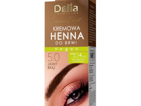 Eyebrow Expert kremowa henna do brwi 5.0 Jasny Brąz 15ml For Discount