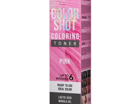 Color Shot toner do włosów Pink 60ml Online now