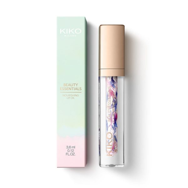 Beauty Essentials Nourishing Lip Oil odżywczy olejek do ust z płatkami kwiatów 3.6ml Online now