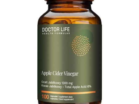 Apple Cider Vinegar Ocet Jabłkowy 1300mg suplement diety 100 kapsułek Fashion