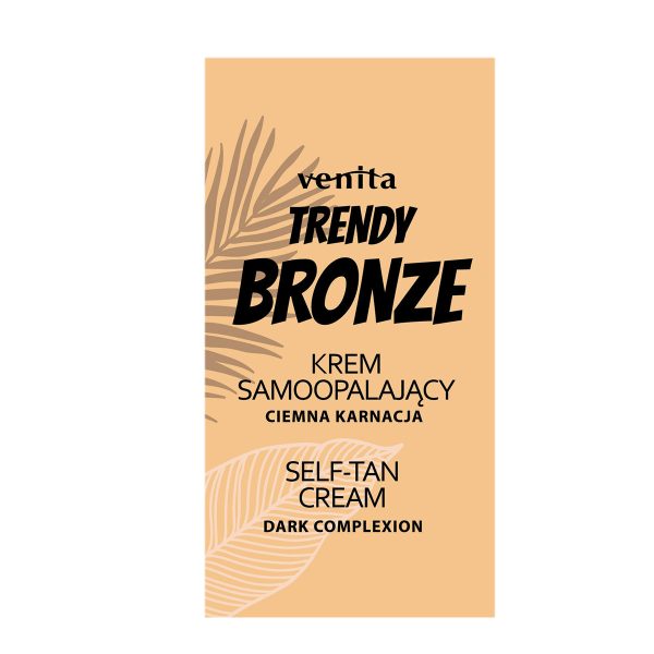 Trendy Bronze samoopalacz do twarzy i ciała Ciemna Karnacja 75g Sale