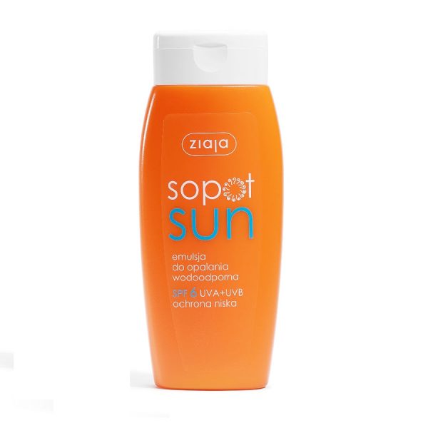 Sopot Sun emulsja do opalania wodoodporna SPF6 150ml Sale