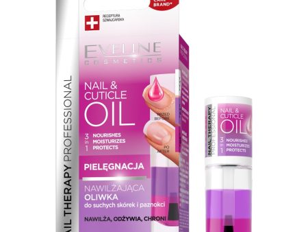 Nail Therapy Professional nawilżająca oliwka do suchych skórek i paznokci 8ml Hot on Sale