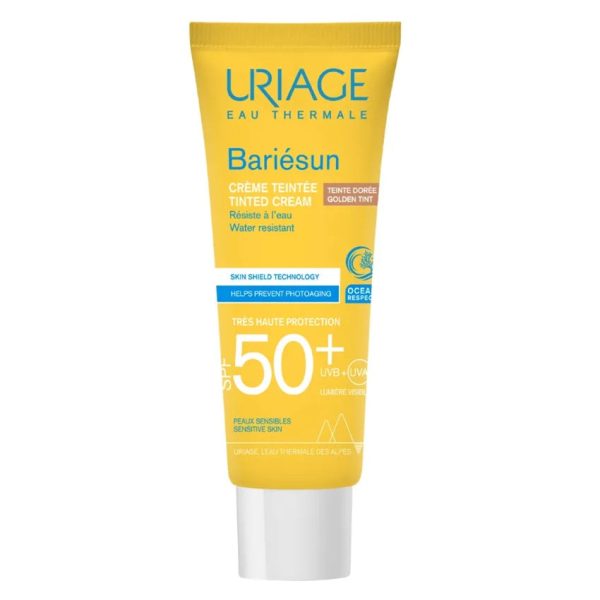 Bariesun Tinted Cream przeciwsłoneczny krem tonujący SPF50+ Złoty 50ml Hot on Sale