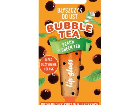 Bubble Tea błyszczyk do ust Peach + Green Tea 10g For Sale