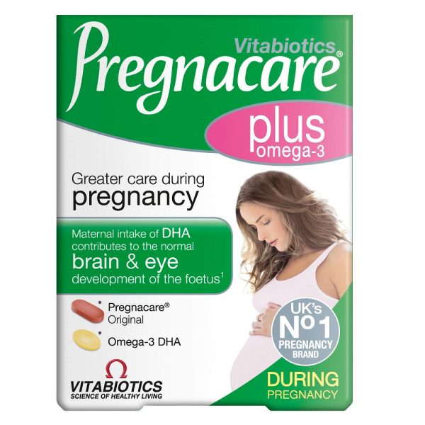 Pregnacare Plus Omega-3 suplement diety dla kobiet w ciąży 56 tabletek kapsułek Online Sale