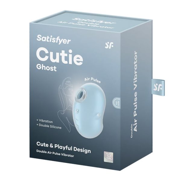 Cutie Ghost stymulator łechtaczki Blue Hot on Sale