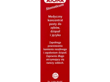 Stomaticum medyczny koncentrat pasty do zębów dziąseł i języka 25ml Online Hot Sale