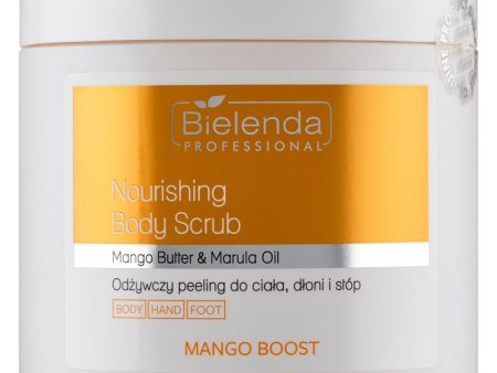 Mango Boost odżywczy peeling do ciała dłoni i stóp 550g For Discount