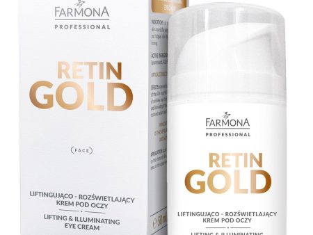 Retin Gold liftingująco-rozświetlający krem pod oczy 50ml Online Hot Sale