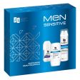 Men Sensitive zestaw balsam po goleniu 100ml + pianka do golenia 250ml + antyperspirant w kulce 50ml For Discount