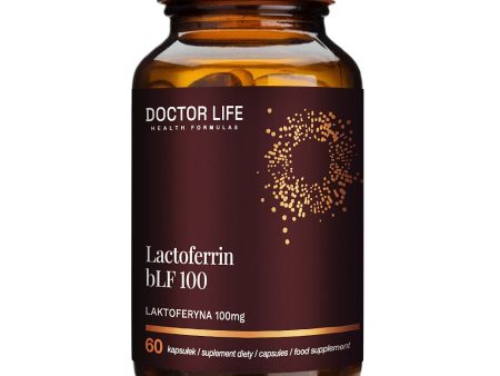 Lactoferrin bLF100 Laktoferyna 100mg suplement diety 60 kapsułek Fashion