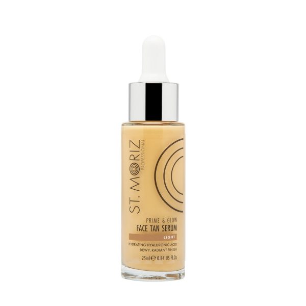 Professional Prime & Glow Face Tan samoopalające serum do twarzy z kwasem hialuronowym 25ml For Discount