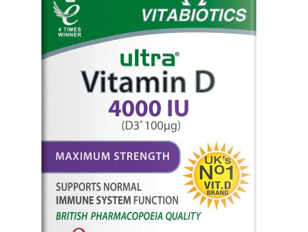 Ultra Vitamin D 4000IU suplement diety 96 tabletek Sale