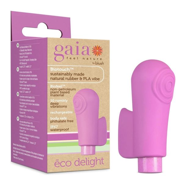 Gaia Eco Delight masażer łechtaczki Purple Online