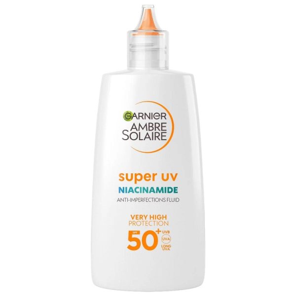 Ambre Solaire Super UV Niacinamide fluid ochronny przeciw niedoskonałościom z niacynamidem SPF50+ 40ml Online Sale