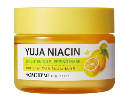 Yuja Niacin Miracle Brightening Sleeping Mask rozjaśniająca maska na noc 60g on Sale