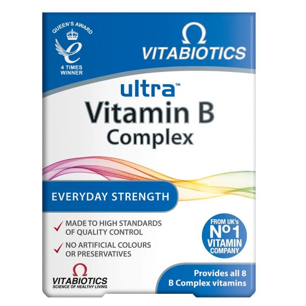 Ultra Vitamin B Complex suplement diety 60 tabletek For Cheap