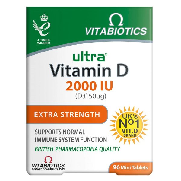 Ultra Vitamin D 2000IU suplement diety 96 tabletek Sale