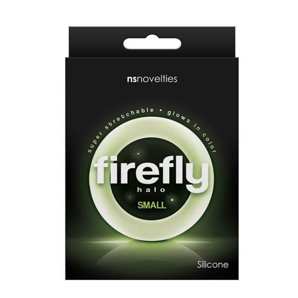 Firefly Halo Small świecący w ciemności pierścień erekcyjny Clear Online