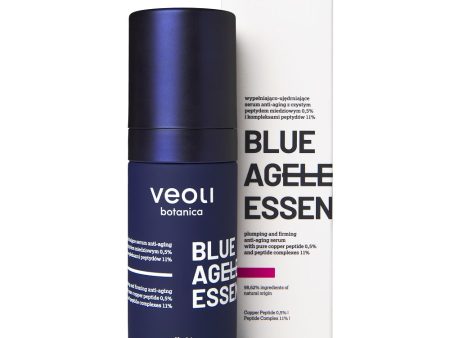 Blue Ageless Essence wypełniająco-ujędrniające serum anti-aging z czystym peptydem miedziowym 0.5% i kompleksami peptydów 11% 30ml Online now