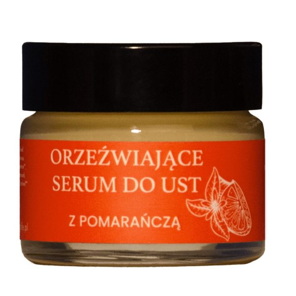 Orzeźwiające serum do ust z pomarańczą 15ml Cheap