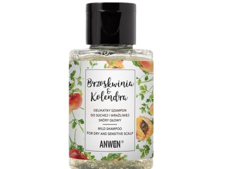 Szampon do suchej i wrażliwej skóry głowy Brzoskwinia & Kolendra 50ml Online Hot Sale