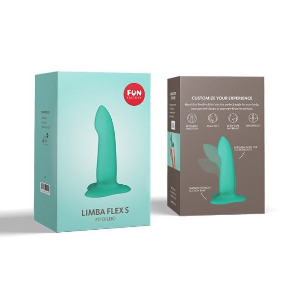 Limba Flex S dildo zmieniające kształt Karaibski Błękit Discount