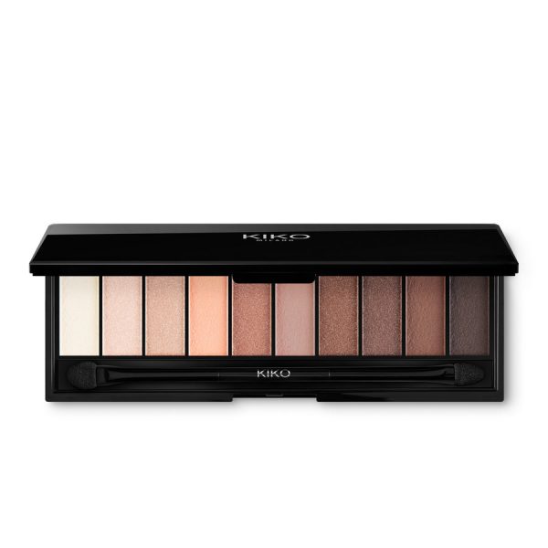 Smart Eyeshadow Palette paleta 10 cieni do powiek z podwójnym aplikatorem 02 Warm Tones 7g Fashion