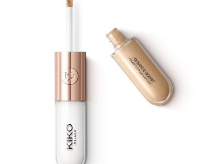 Radiance Boost Primer & Concealer Duo primer i korektor pod oczy dwa w jednym 06 Natural Beige 9ml Fashion