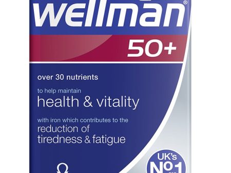 Wellman 50+ suplement diety dla mężczyzn po 50. roku życia 30 tabletek on Sale