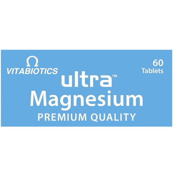 Ultra Magnesium 375mg suplement diety 60 tabletek Online now