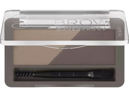 Brow Powder Set wodoodporny zestaw do brwi w pudrze 010 Ash Blond 4g on Sale