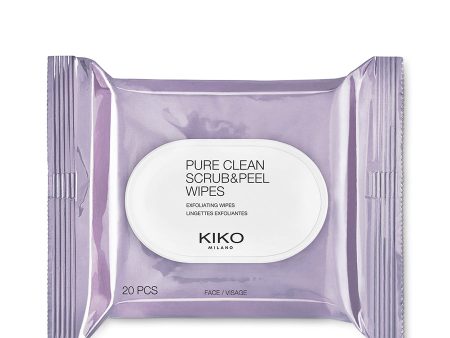 Pure Clean Scrub&Peel Wipes chusteczki złuszczająco-odświeżające do twarzy 20szt Discount