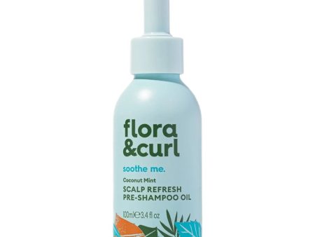 Coconut Mint Scalp Refresh Pre-Shampoo Oil odświeżający olejek do włosów kręconych 100ml For Sale