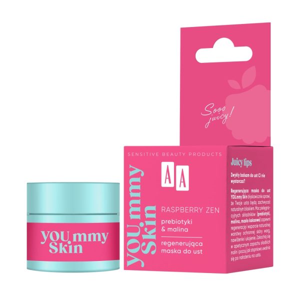 YOU.mmy Skin Raspberry Zen regenerująca maska do ust 10g Cheap