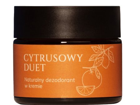 Cytrusowy Duet naturalny dezodorant w kremie 50ml Online Sale