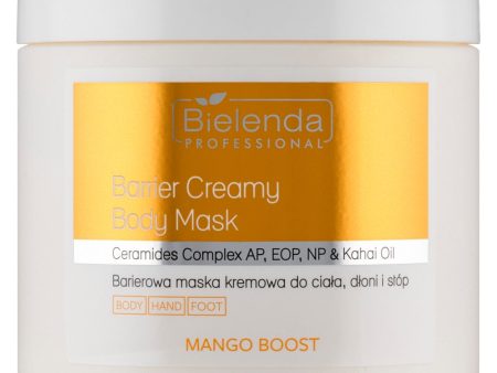 Mango Boost barierowa maska kremowa do ciała dłoni i stóp 600g Cheap