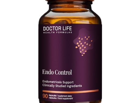 Endo Control suplement diety wspomagający leczenie endometriozy 90 kapsułek For Discount