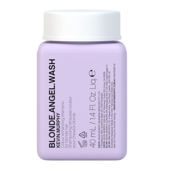 Blonde Angel Wash szampon wzmacniający kolor do włosów blond 40ml Online now