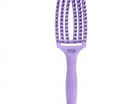 FingerBrush Combo Medium szczotka do włosów Lavender Hot on Sale