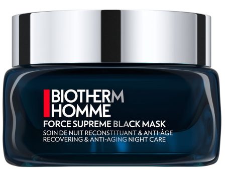 Homme Force Supreme Black Mask regenerująco-przeciwstarzeniowa maska na noc 50ml Sale