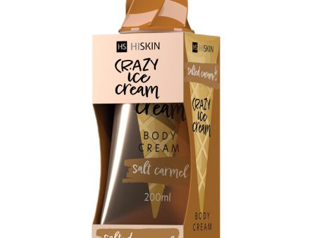 Crazy Ice Cream krem do ciała Słony Karmel 200ml Online Hot Sale