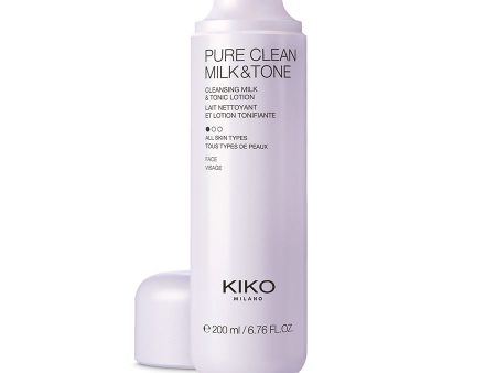 Pure Clean Milk & Tone mleczko oczyszczające i tonik 2 w 1 200ml For Discount