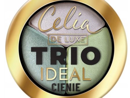 De Luxe Trio Ideal prasowane cienie do powiek 302 4g Online Hot Sale